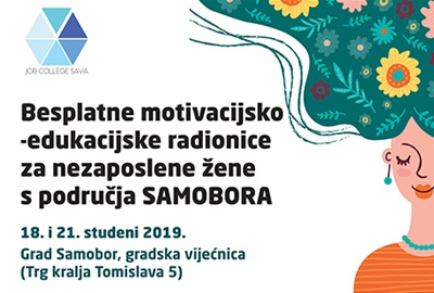 Besplatne motivacijsko-edukacijske radionice za nezaposlene žene s područja Samobora