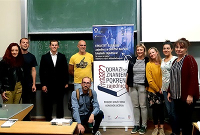 Predstavljanje projekta društveno korisnog učenja studentima EFZG-a!