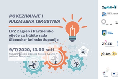 Sudjelujte na tematskoj radionici razmjene iskustava LPZ-a Grada Zagreba i Partnerskog vijeća za tržište rada Šibensko-kninske županije