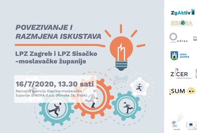 Poziv na tematsku radionicu razmjene iskustava LPZ-a Grada Zagreba i LPZ-a Sisačko-moslavačke županije