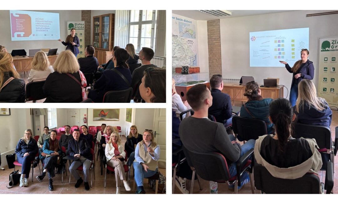 Jačanje poduzetničkih i inovacijskih vještina kod učenika i studenata tema radionice u Zlatnoj Gredi