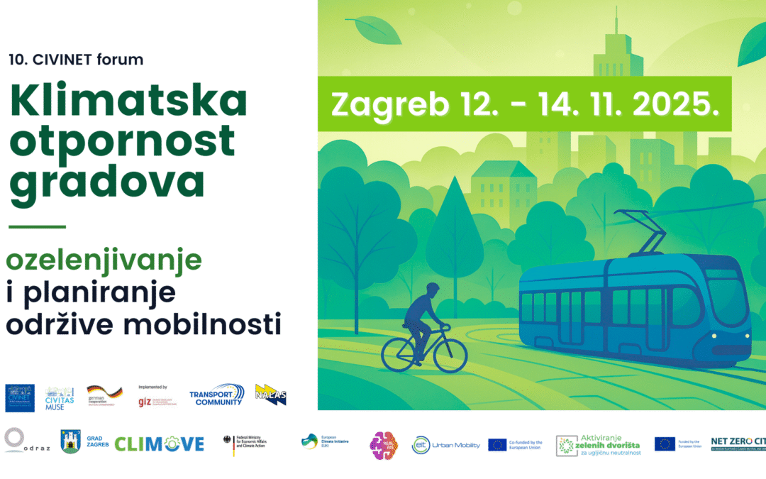 Klimatska otpornost gradova – ne propustite tri dana radionica, studijskih posjeta i panela
