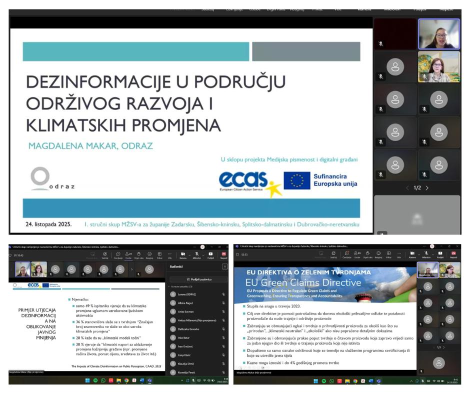 predavanja o medijskoj pismenosti i dezinformacijama
