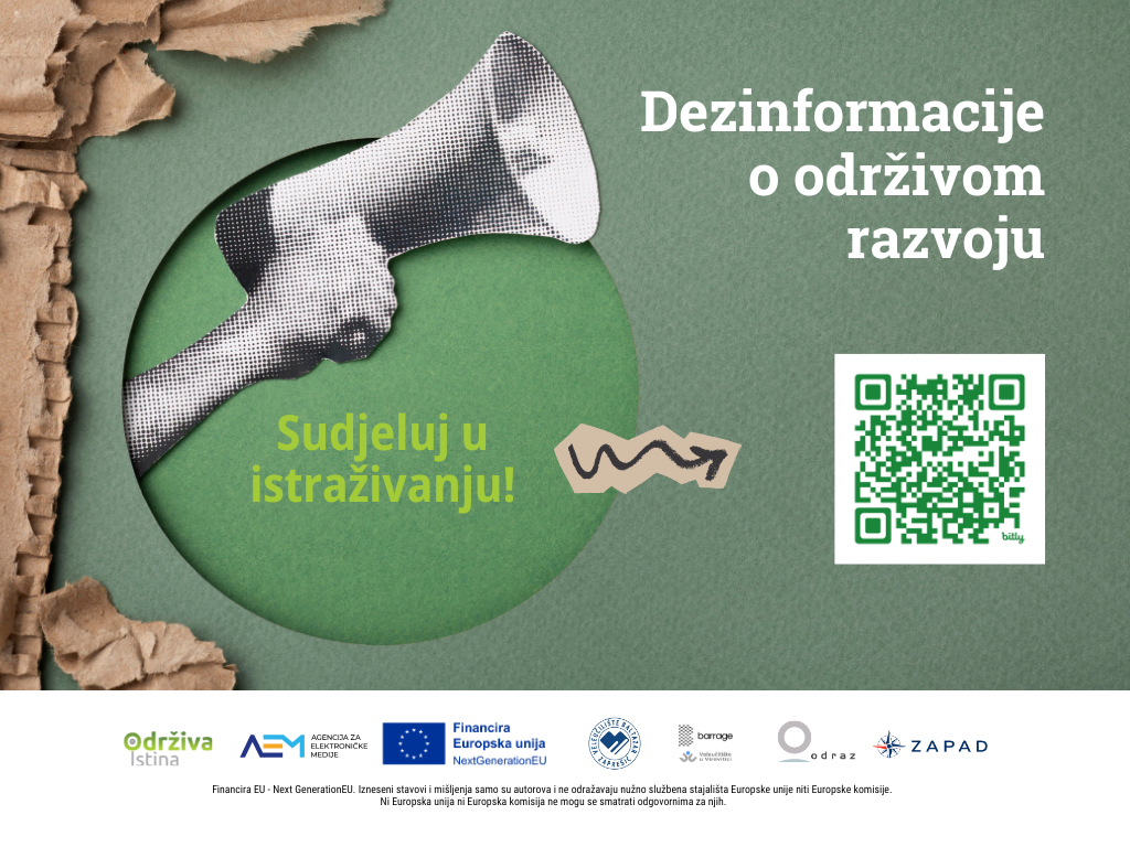 istraživanje o dezinformacijama o održivom razvoju