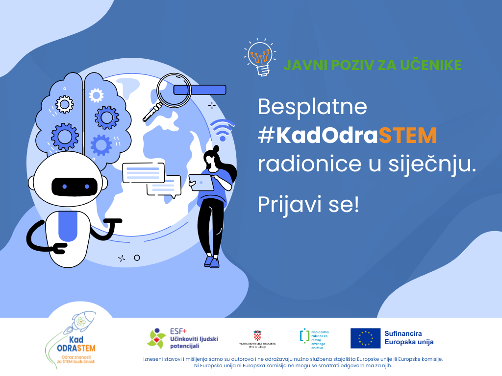 KadOdraSTEM radionice siječanj