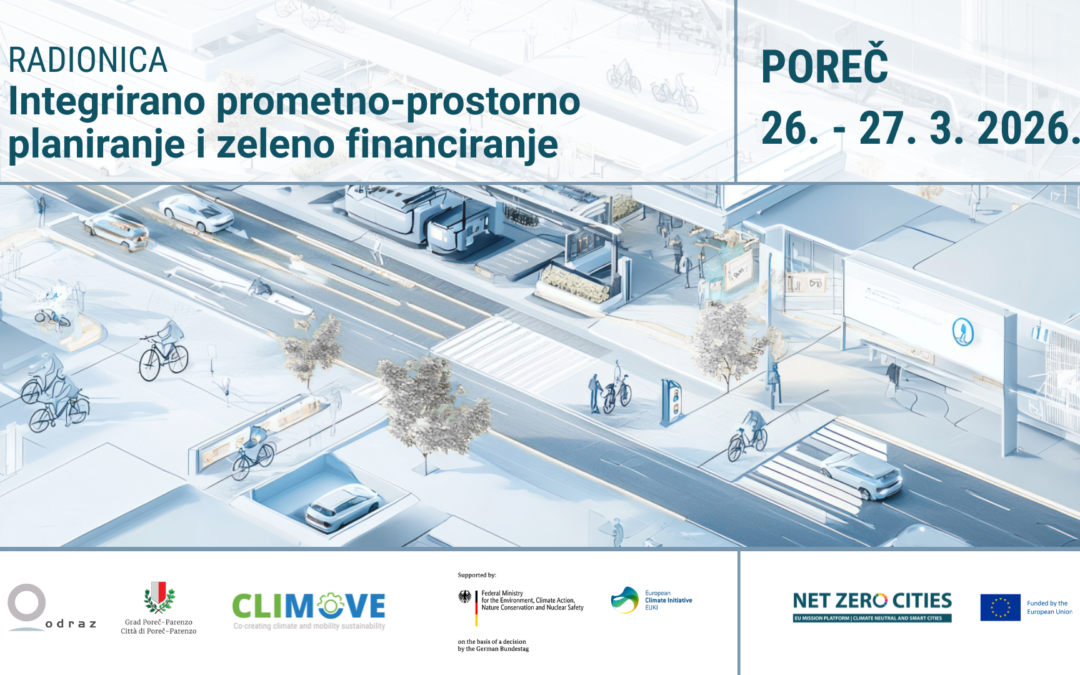 Radionica u Poreču: Integrirano prometno-prostorno planiranje i mogućnosti zelenog financiranja