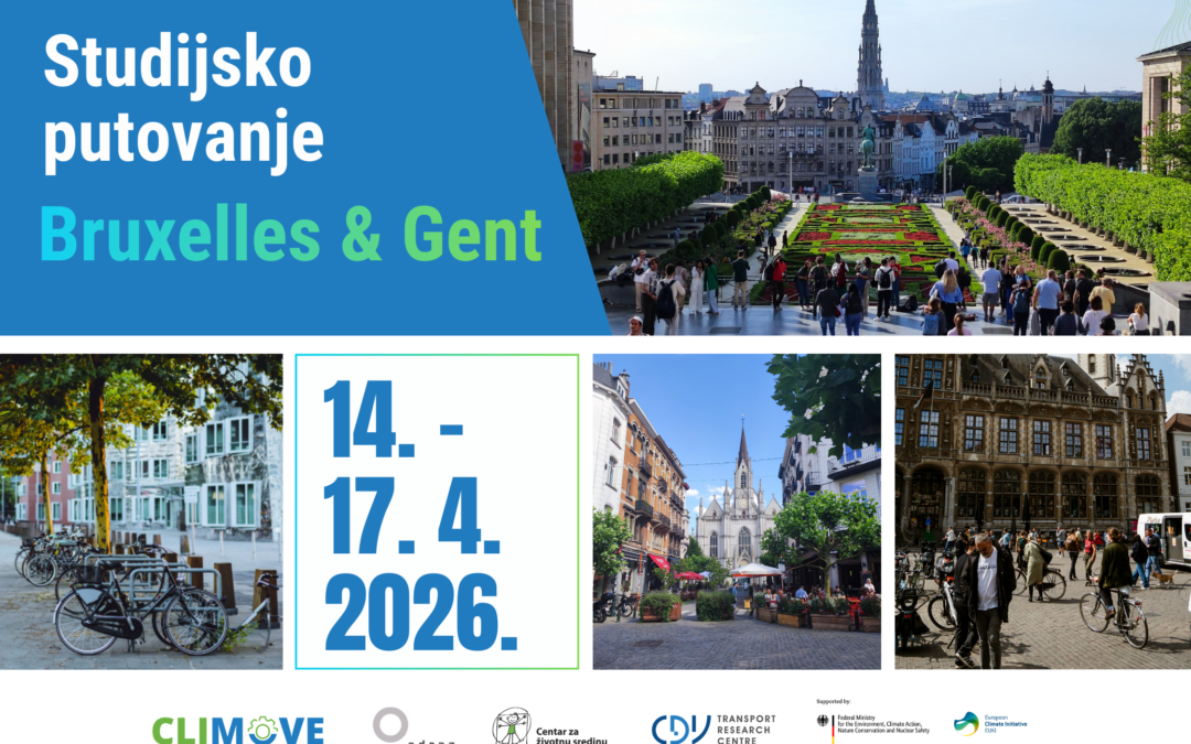 Otvorene prijave za studijsko putovanje u Bruxelles i Gent!