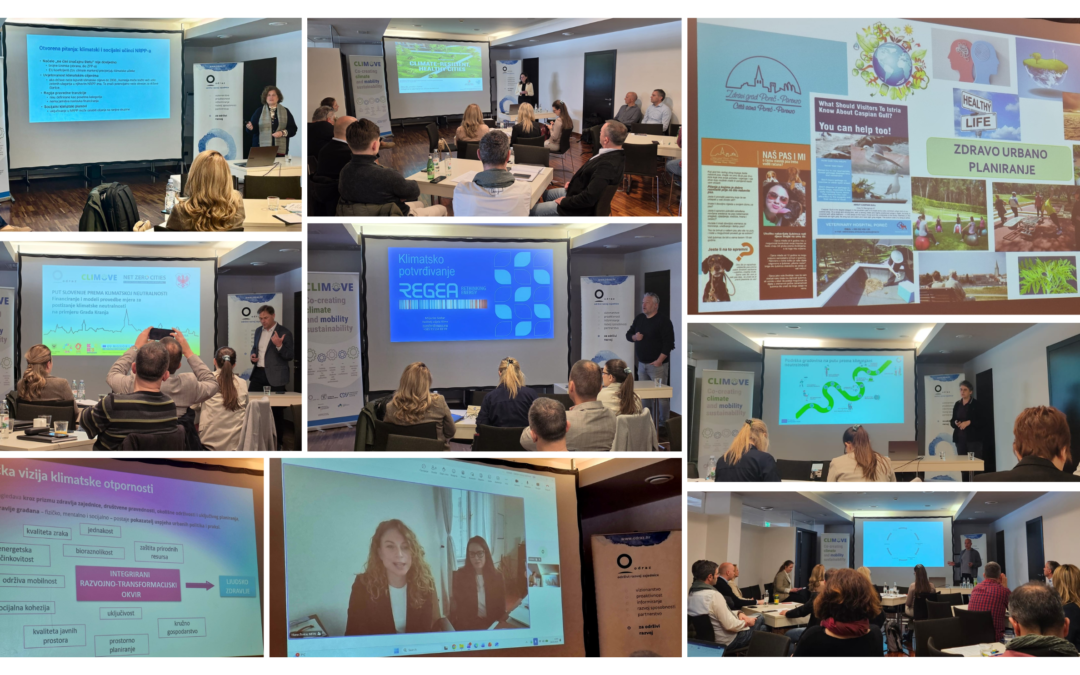 Održana radionica o integriranom prometno-prostornom planiranju i mogućnostima zelenog financiranja u Poreču