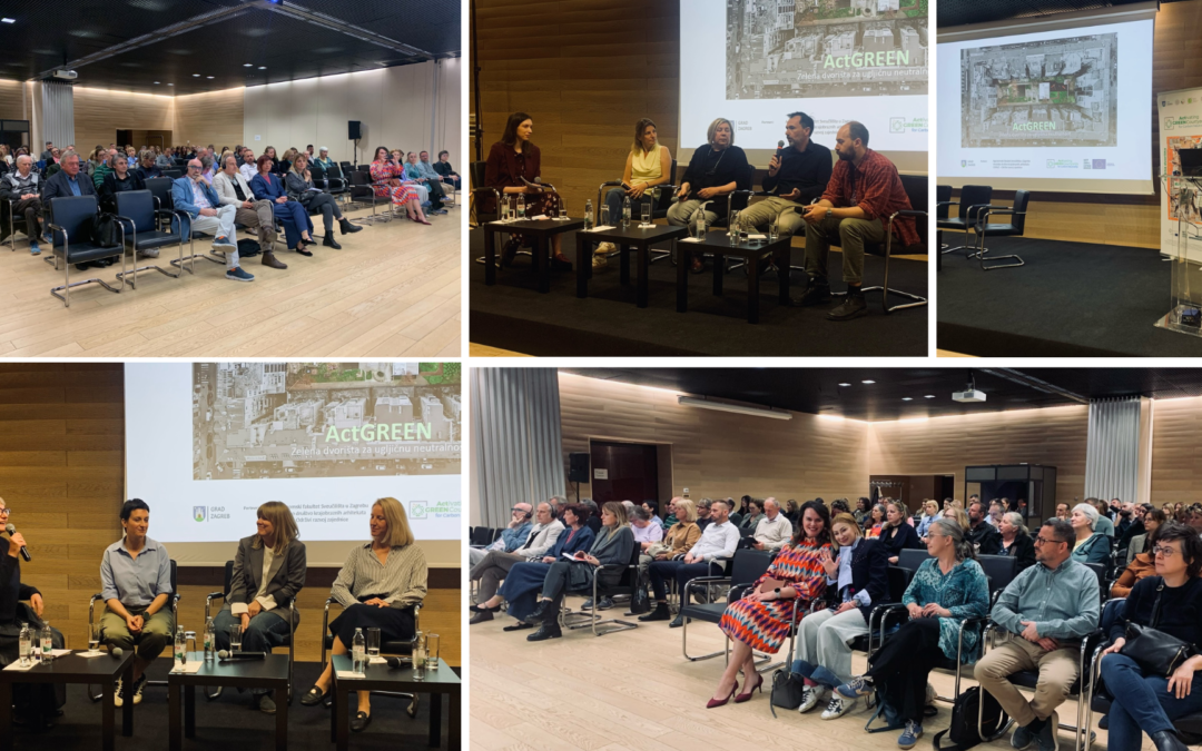 Završna konferencija projekta ActGREEN: Zelena dvorišta kao urbana infrastruktura za klimatsku otpornost