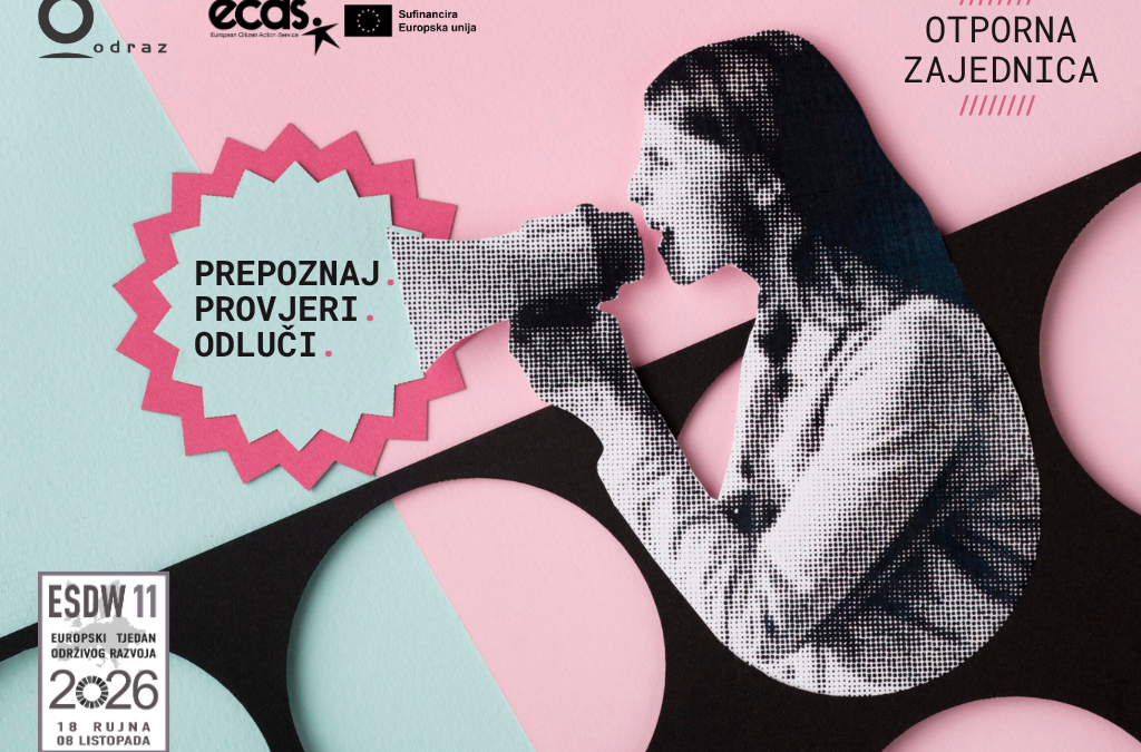 Prepoznaj. Provjeri. Odluči. Pokrenuli smo digitalnu edukativnu kampanju o dezinformacijama, s posebnim naglaskom na održivi razvoj i klimatske promjene