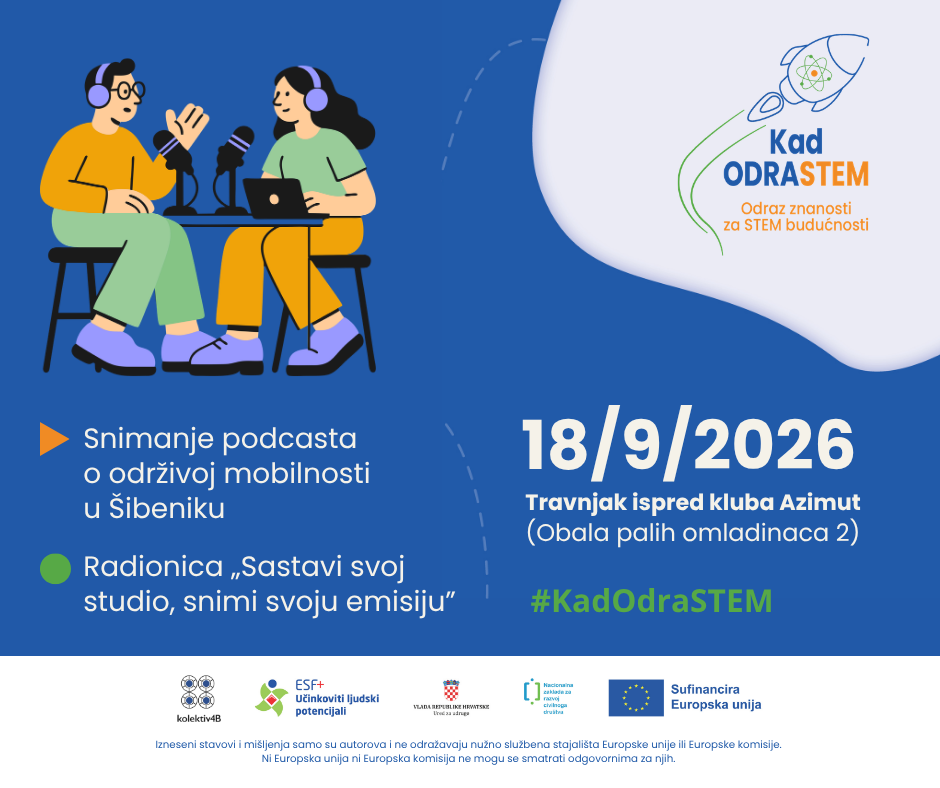 promocija projekta Kad ODRASTEM u Šibeniku